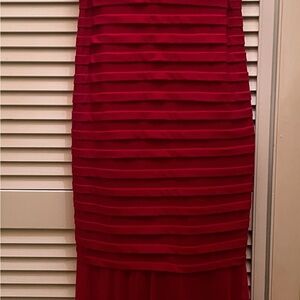 Red Layered Dress